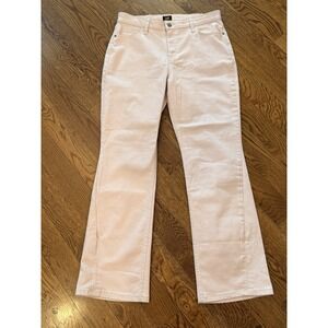 Lee Women's Heritage Mid Rise Bootcut, Size 12, Mid-Rise, Fitted, Pink Wash